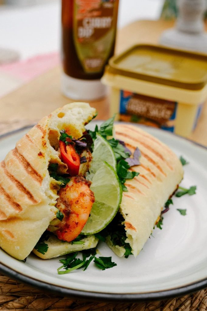 Katsu King Prawn Panini Lime Chilli